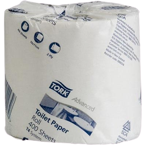 Tork T4 Advanced Toilet Roll 400 Sheets 2 ply 48 per Carton